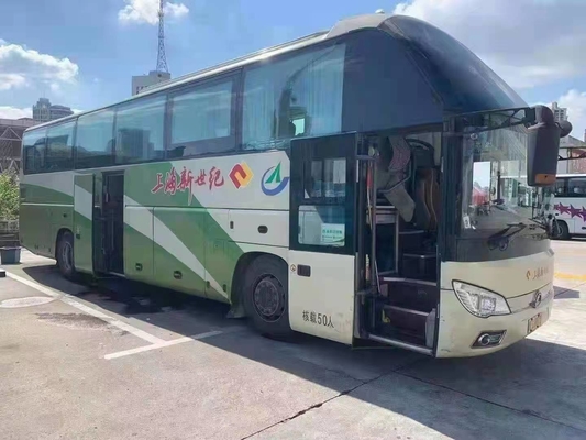 2019 автобус пассажира двигателя дизеля RHD автобуса тренера Yutong ZK6127 года 50 используемый местами используемый автобусом