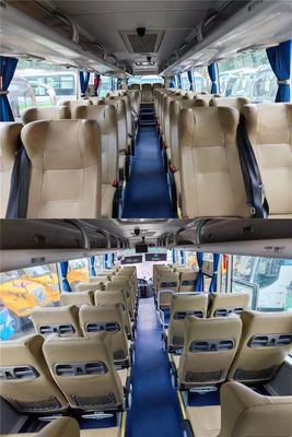 Подержанные междугородние международные туристические автобусы использовали автобусы Yuchai дизельные LHD