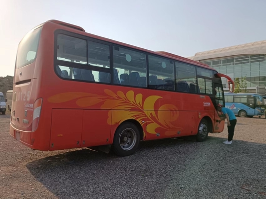 Используемый мини тренер Yutong автобуса используемый Zk6808 везет двигатель на автобусе 35seats LHD Yuchai
