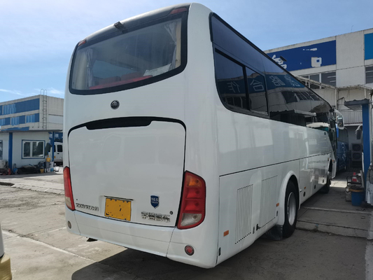 Автобуса привода автобуса пассажира Yutong Zk6107 51seats автобусов и тренеров управление рулем подержанного левое