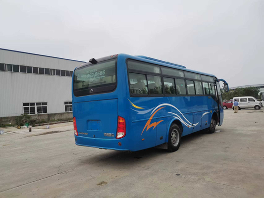 Двигатель фронта автобуса 34 пассажиров мини использовал тренера выведенного Yutong управляя туристского ZK6842d