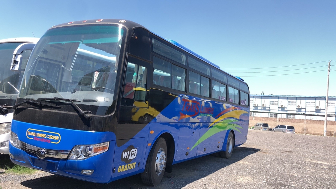 Двигатель Rhd Raer использовал корабль 47seats дверей тренера 2 автобусов ZK6107H Yutong роскошный
