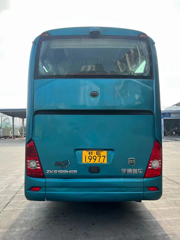 2016 автобус тренера автобуса ZK6122H9 Yutong года 53 используемый местами с двигателем WP10.336