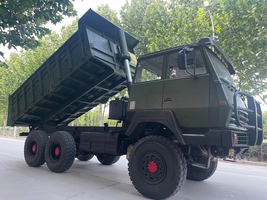 Используемый Tipper привода сильного дизельного топлива 310hp полный с 3 самосвалом дифференциальных замков 6X6