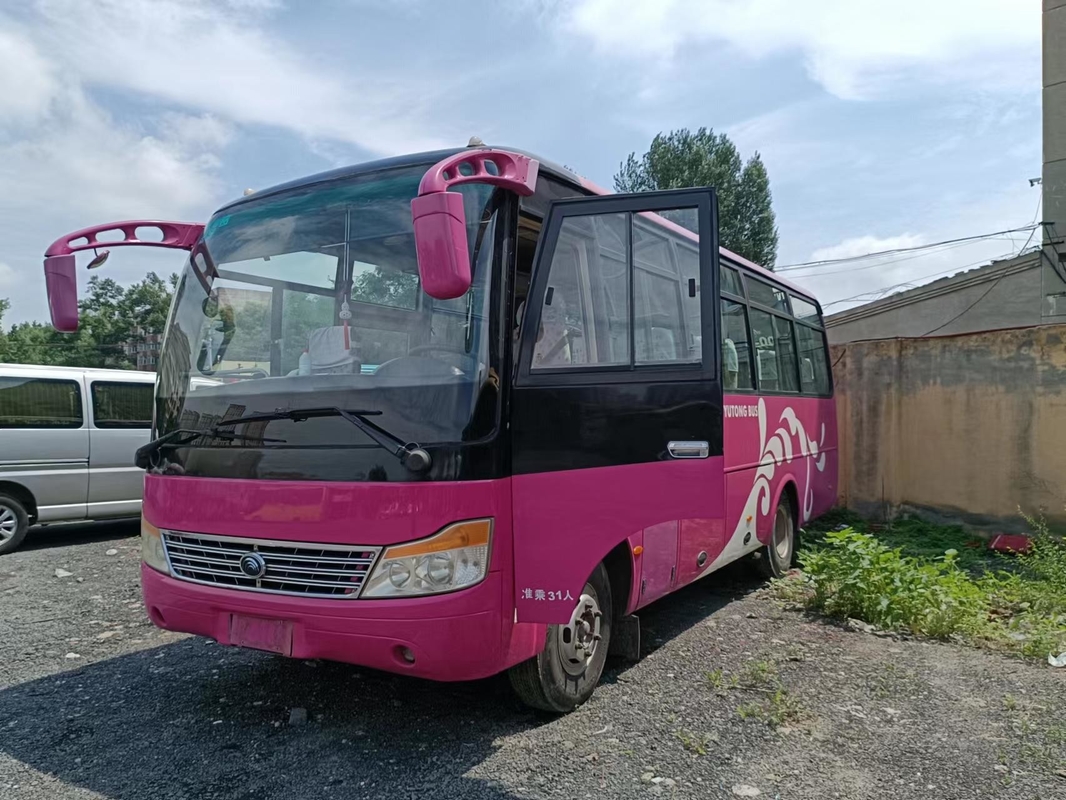 31 школьный автобус микроавтобуса автобуса двигателя фронта Yutong автобуса Seater мини используемый ZK6752D