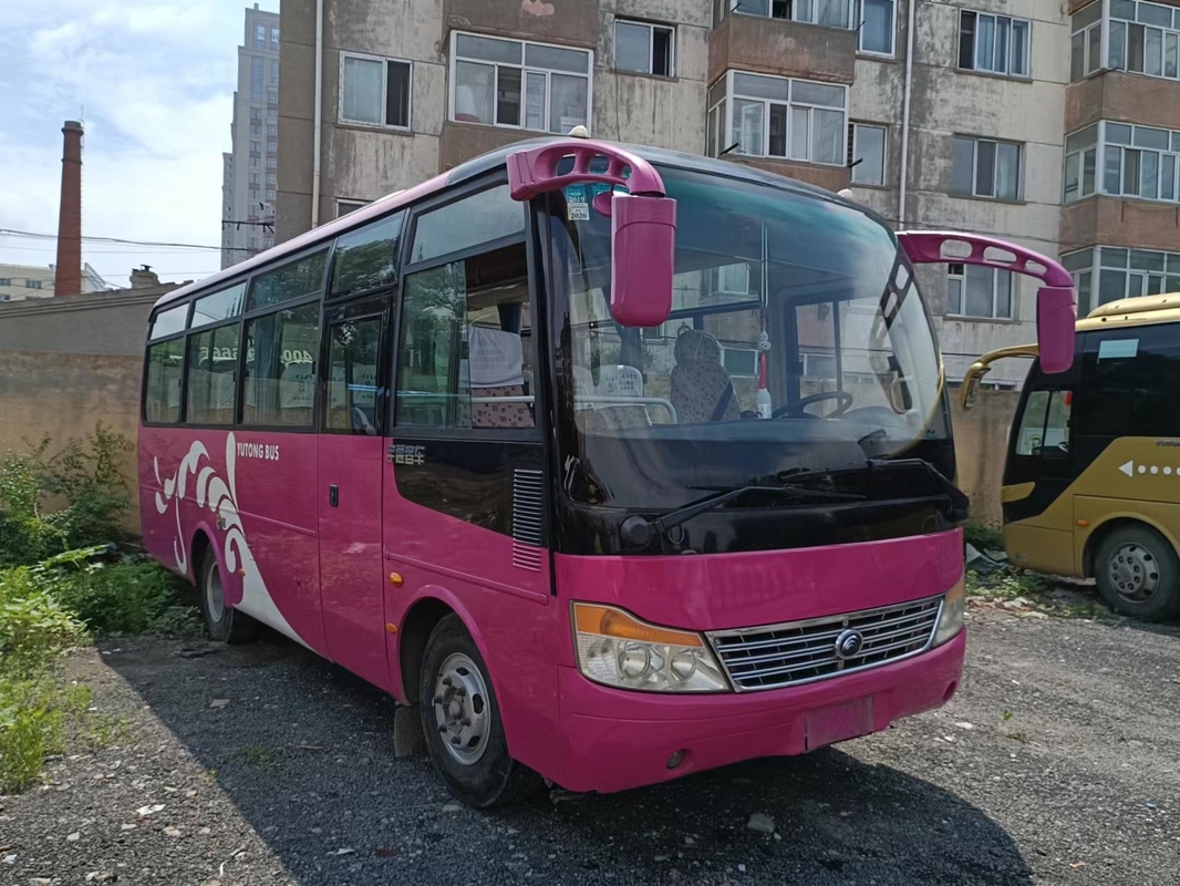 31 школьный автобус микроавтобуса автобуса двигателя фронта Yutong автобуса Seater мини используемый ZK6752D