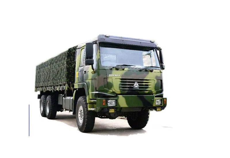 Тележка 2 трейлеров загородки двойника тележки 420hp груза евро ii Howo тележки груза фургонов сильная