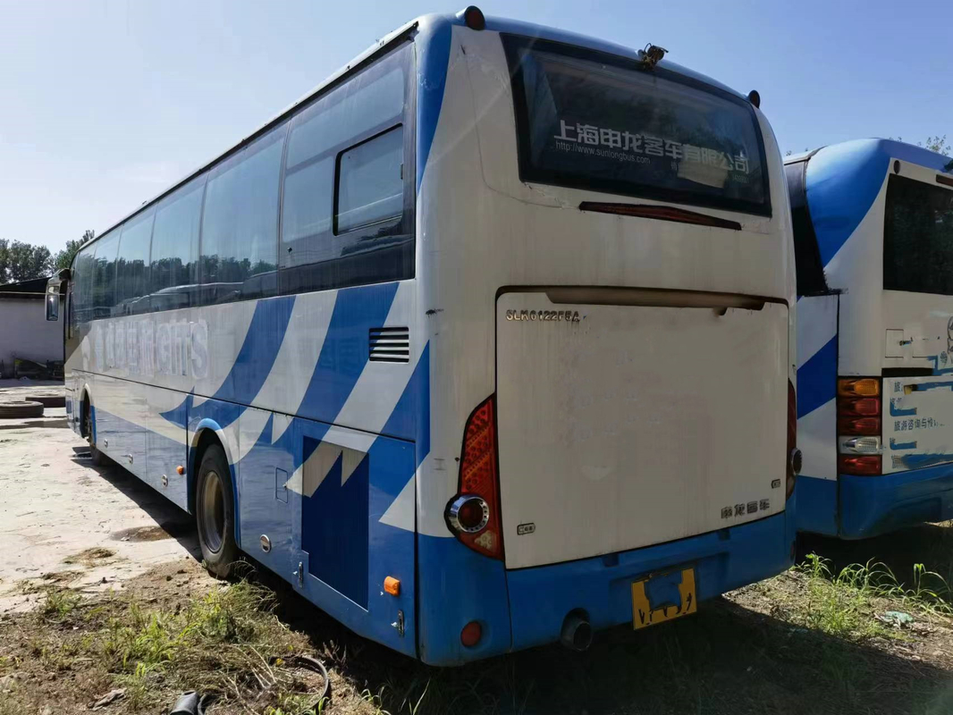 Задний двигатель Sunlong использовал шасси подвеса 55seats варочного мешка автобуса LHD SLK6122 тренера высокое