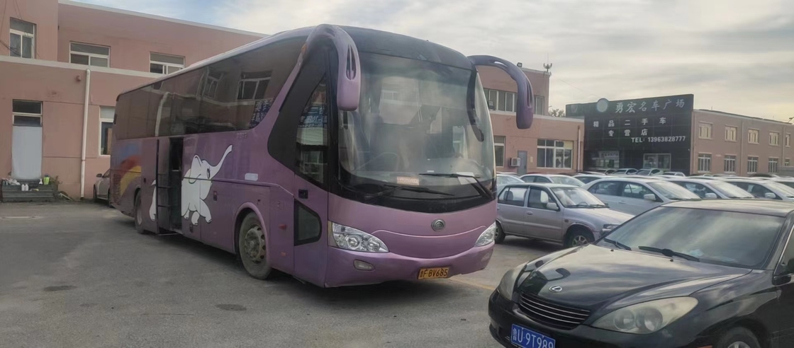 2012 автобус используемый местами тренера года 53 Yutong ZK6129HD с двойной дверью двигателя дизеля Cummins