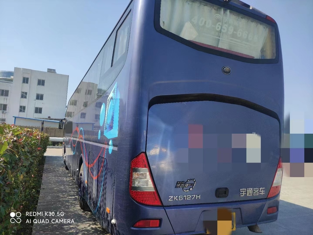 Автобус ZK6127 55 используемый местами Yutong двигатель Weichai 2014 год с подвесом весны лист