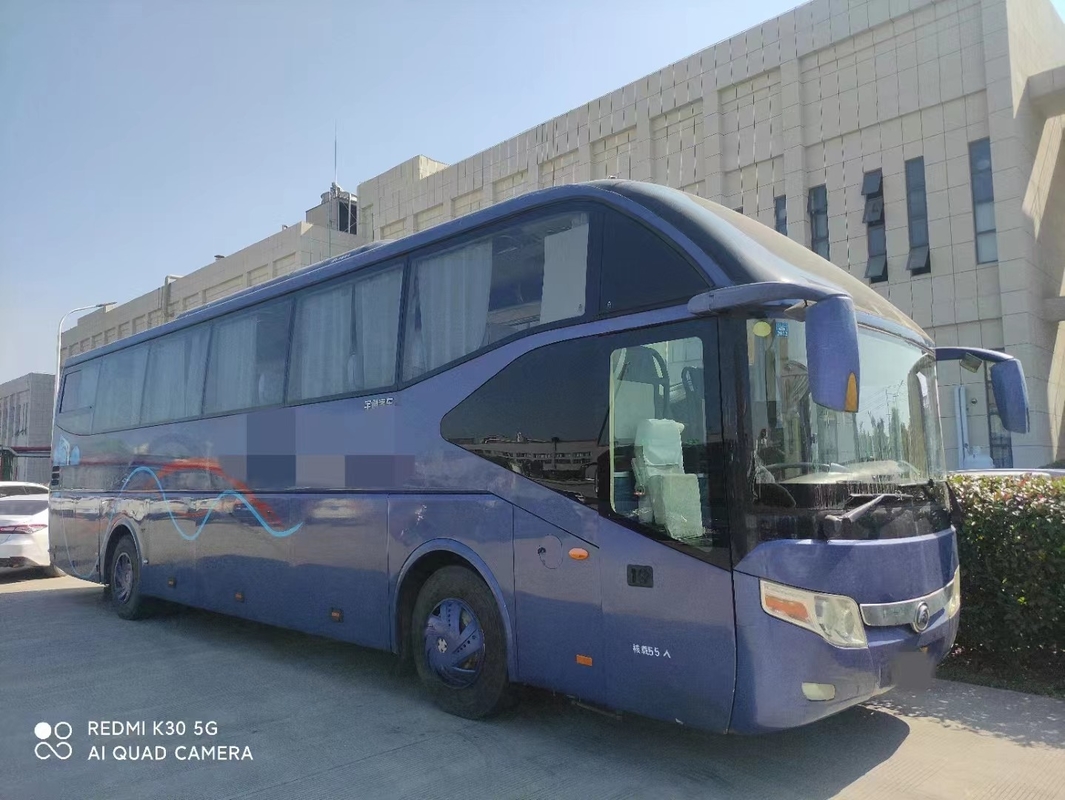 Автобус ZK6127 55 используемый местами Yutong двигатель Weichai 2014 год с подвесом весны лист