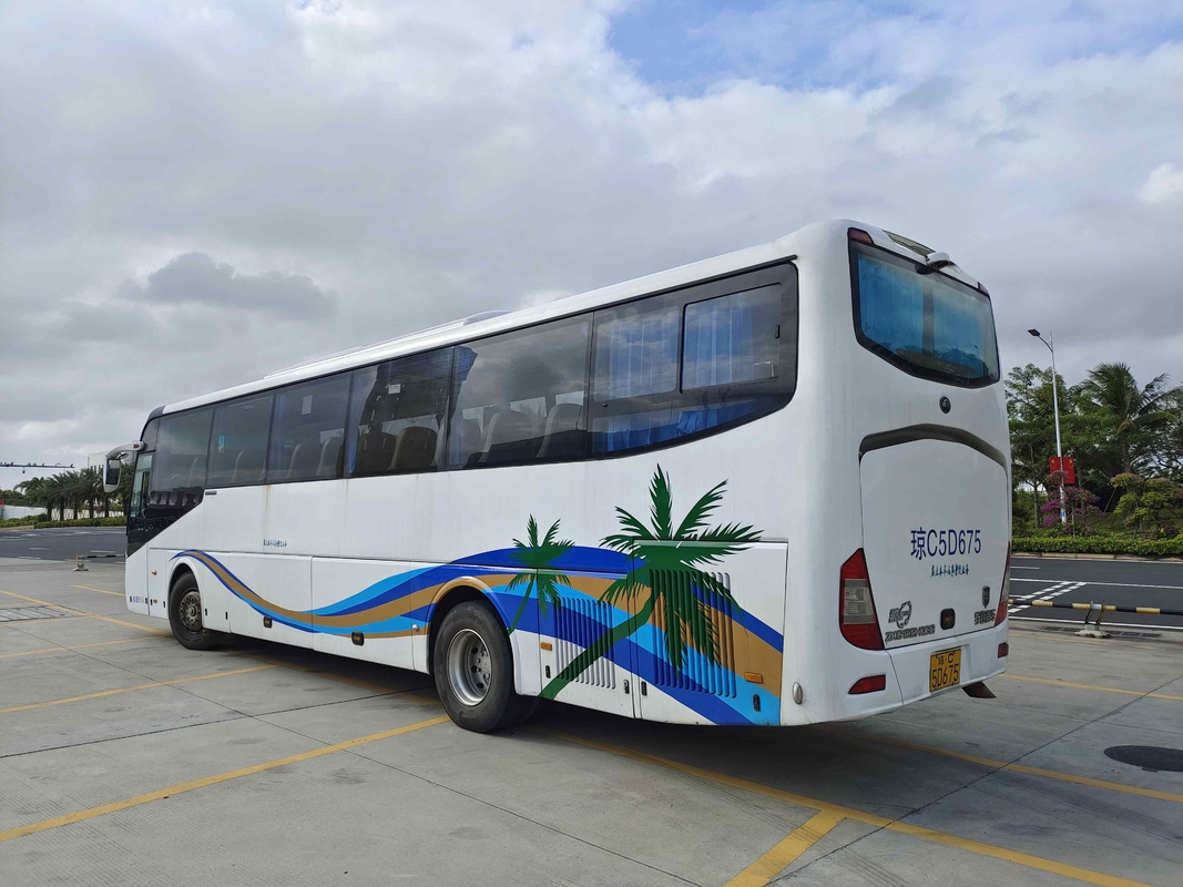 2015 год 55 Seater использовал двойную дверь двигателя дизеля автобуса Zk6122 LHD Yutong