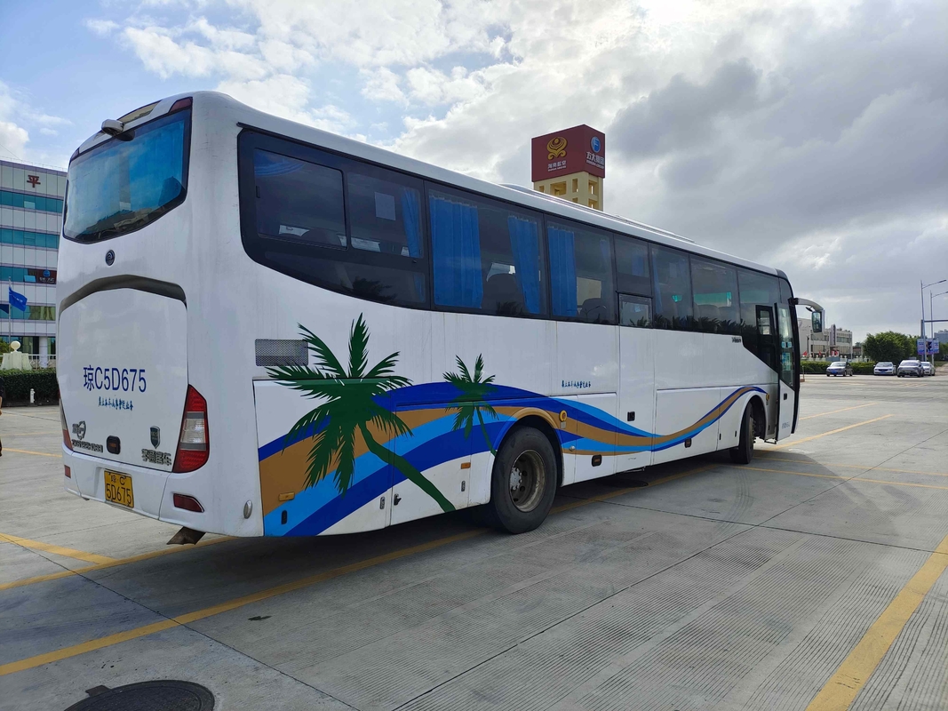 2015 год 55 Seater использовал двойную дверь двигателя дизеля автобуса Zk6122 LHD Yutong