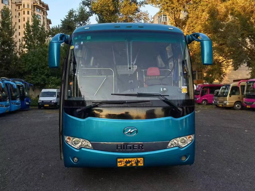 Роскошное более высокое KLQ6796 использовало подвес весны плиты двигателя 147kw зада мест LHD автобусов 34 тренера