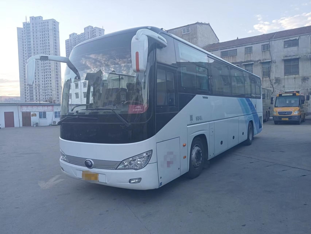 Подержанный автобус с левым рулем ZK6119 48-местный автобус с двигателем Weichai марки Yutong