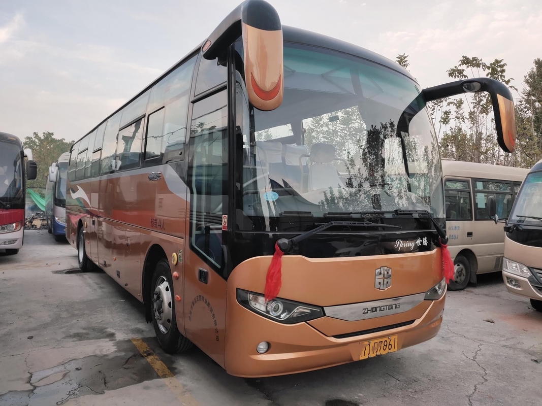 LCK6100 44seater использовало двери двигателя 2 Yuchai автобуса Zhongtong тренера выведенные ручной привод