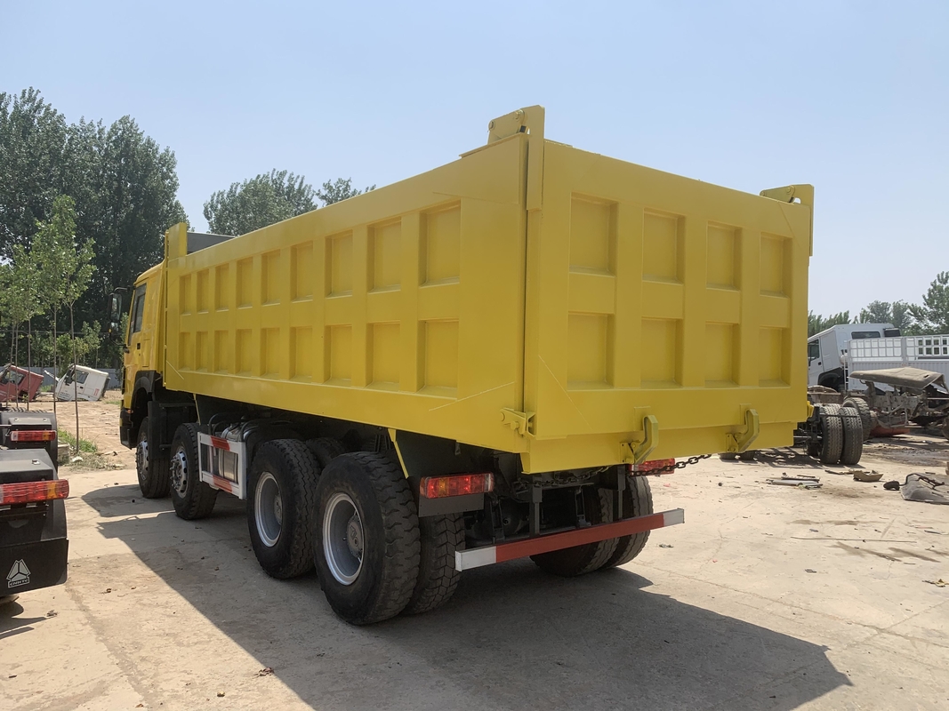 Используемая тележка 371-375-420hp дизельного бренда привода HOWO тележки Tipper 8*4 тележек нового правого Sino