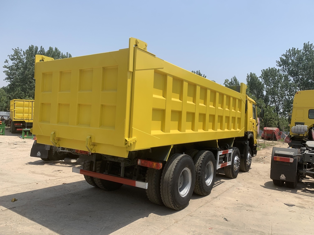 Используемая тележка 371-375-420hp дизельного бренда привода HOWO тележки Tipper 8*4 тележек нового правого Sino