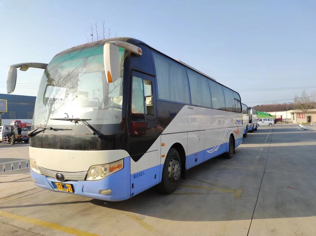 Используемые дизельные автобусы выпрямляют автобус двигателя Yuchai зада Yutong Zk6110 2+3layout 62seats автобуса Steeing