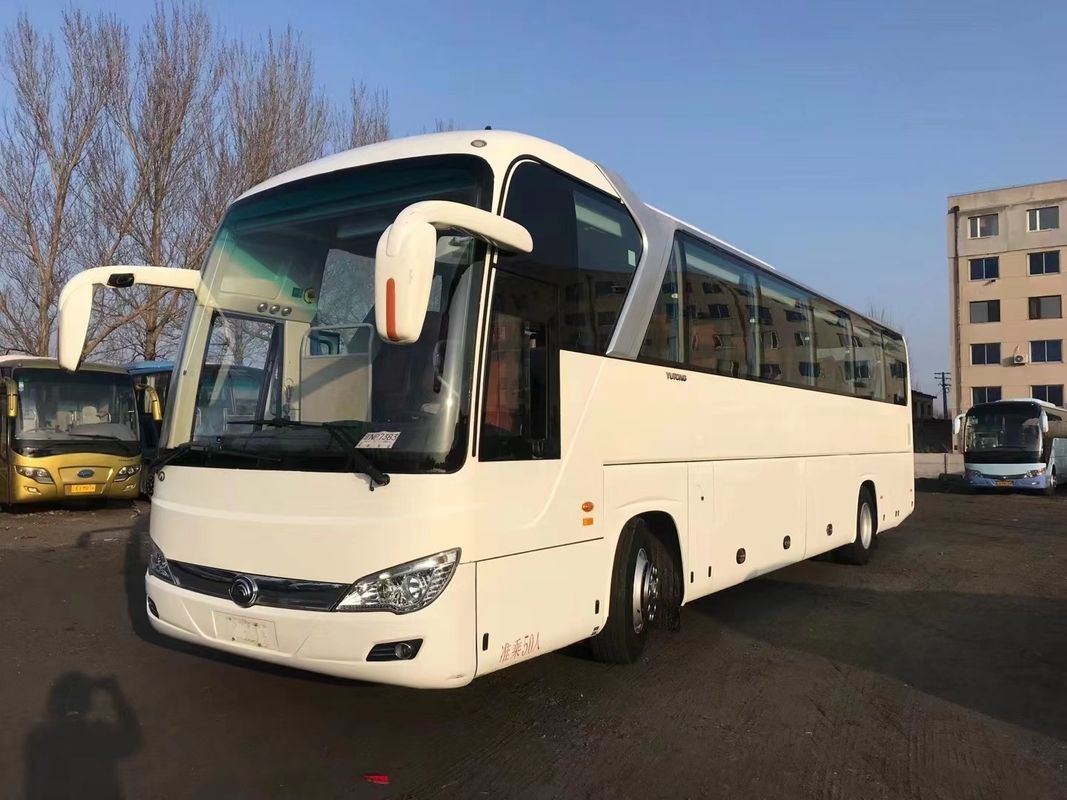 Автобус двигателя зада Yutong Zk6122 Yuchai 330hp автобуса тренера подержанного туристического автобуса роскошный