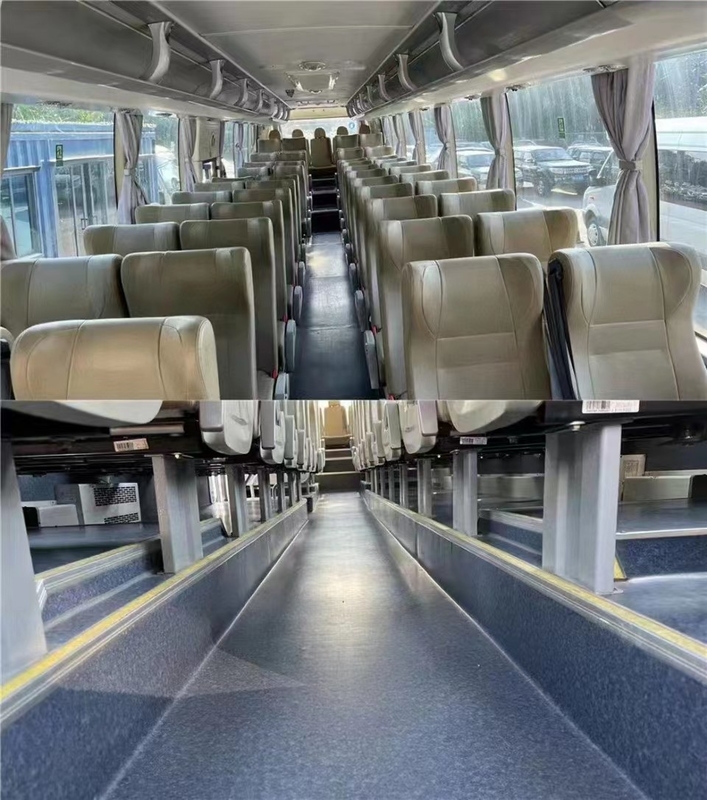 Роскошный автобус перемещения 2017 автобус Zk6125HQ подержанное Buss года 55seat Yutong для продажи