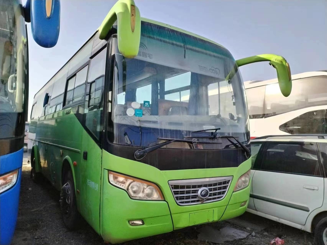 Тренер ZK6932d 37 Seater использовал туристический автобус управления рулем двигателя RHD LHD автобуса Yutong передний