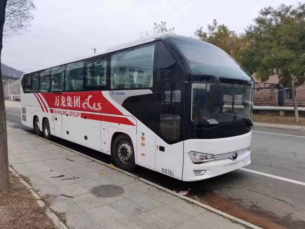 Автобус тренера перемещения 2020 год 56 Yutong используемое местами везет автобус на автобусе цапфы двойника Zk6148
