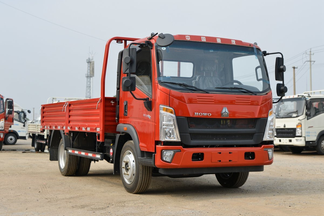 Lhd использовало двигатель дизеля самосвала сброса 160hp Howo тележки мини для продажи