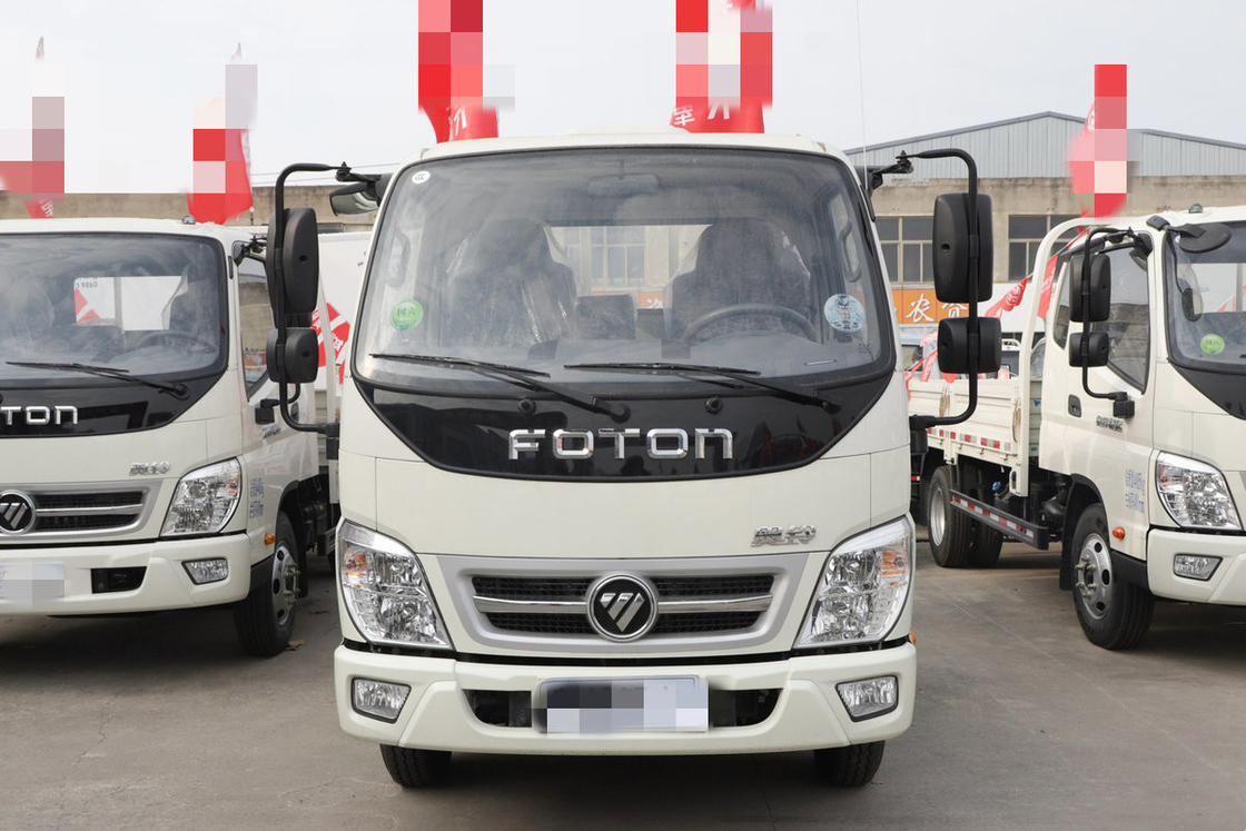 Используемый Tipper самосвала 4x2 сброса 132hp тележки новый наклоняя левые тележки Foton ручного привода