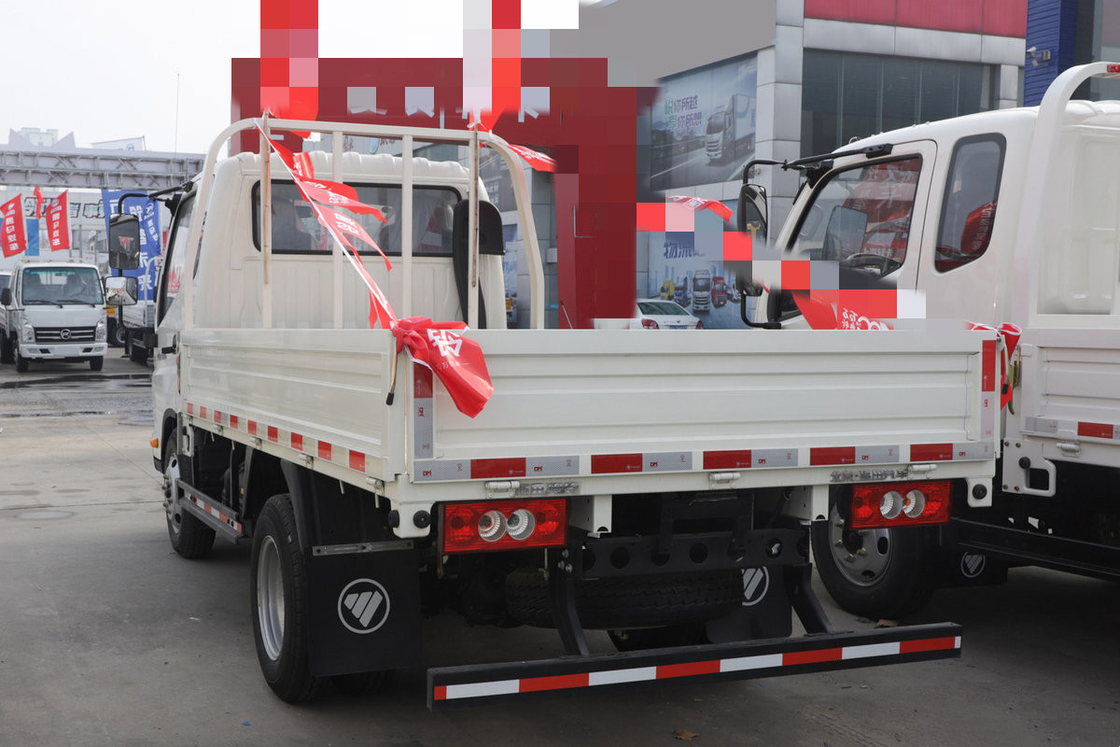 Используемый Tipper самосвала 4x2 сброса 132hp тележки новый наклоняя левые тележки Foton ручного привода