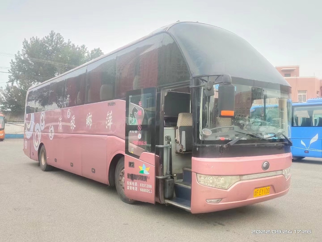 Используемый автобус Yutong ZK6122 тренеров мотора подержанный дизель города 2016 мест года 55