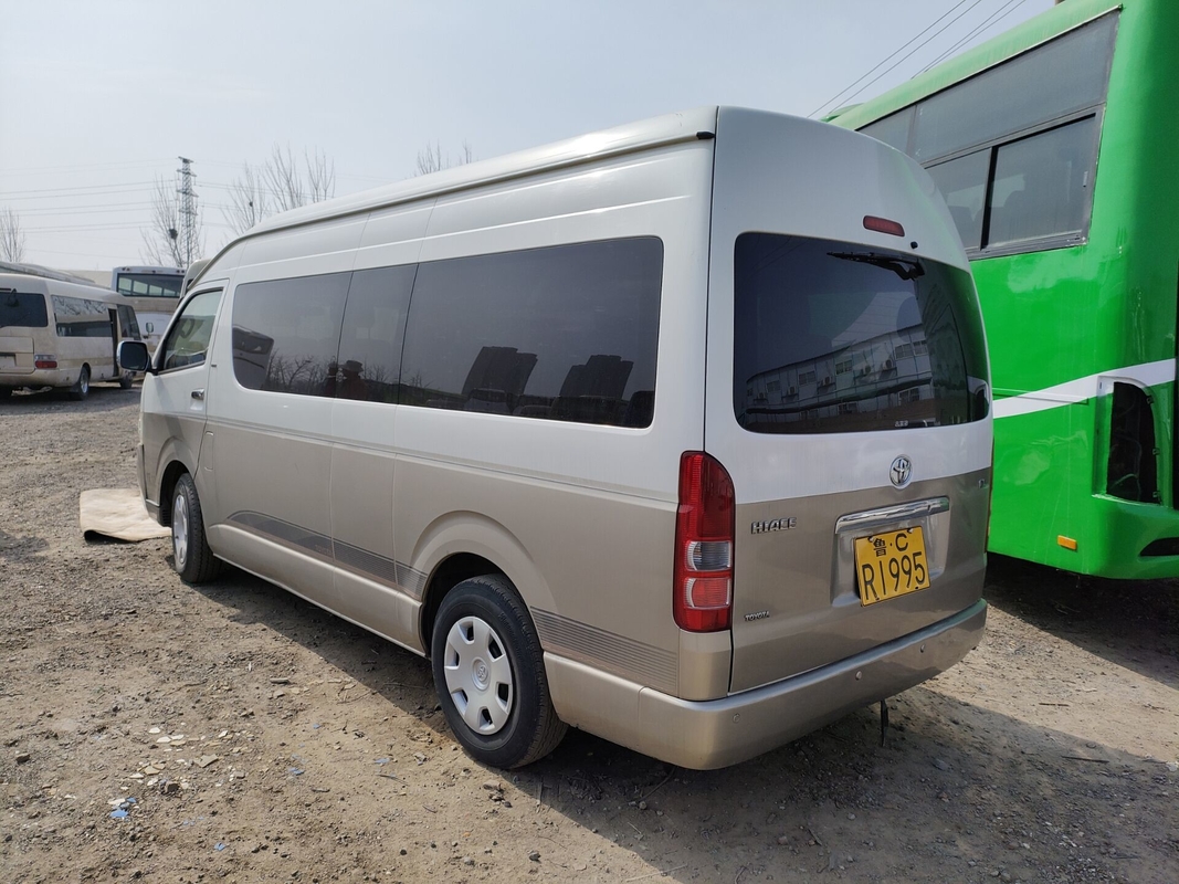 Используемое японское везет Hiace на автобусе 13 - бренд Тойота управления рулем левой стороны бензинового двигателя 15seater