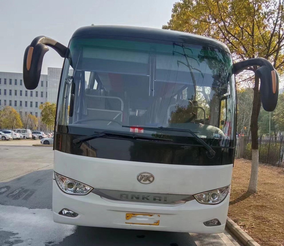 Подержанным двойные двери используемые автобусом тренера автобуса Yuchai двигателя 50 мест Ankai HFF6129KDE5