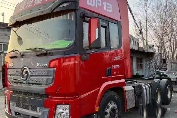 Используемая тележка трактора двигателя 500hp 6×4 SHACMAN D'LONG X3000 Weichai кабины крыши прицепов для трактора высокая