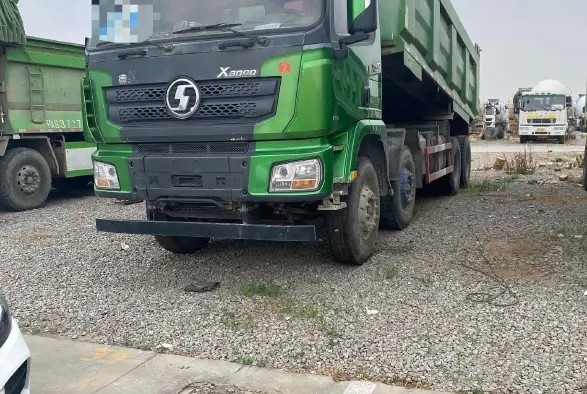 Используемый самосвал коммерчески двигателя подержанный SHACMAN D'LONG X3000 тележек 8×4 430hp Weichai