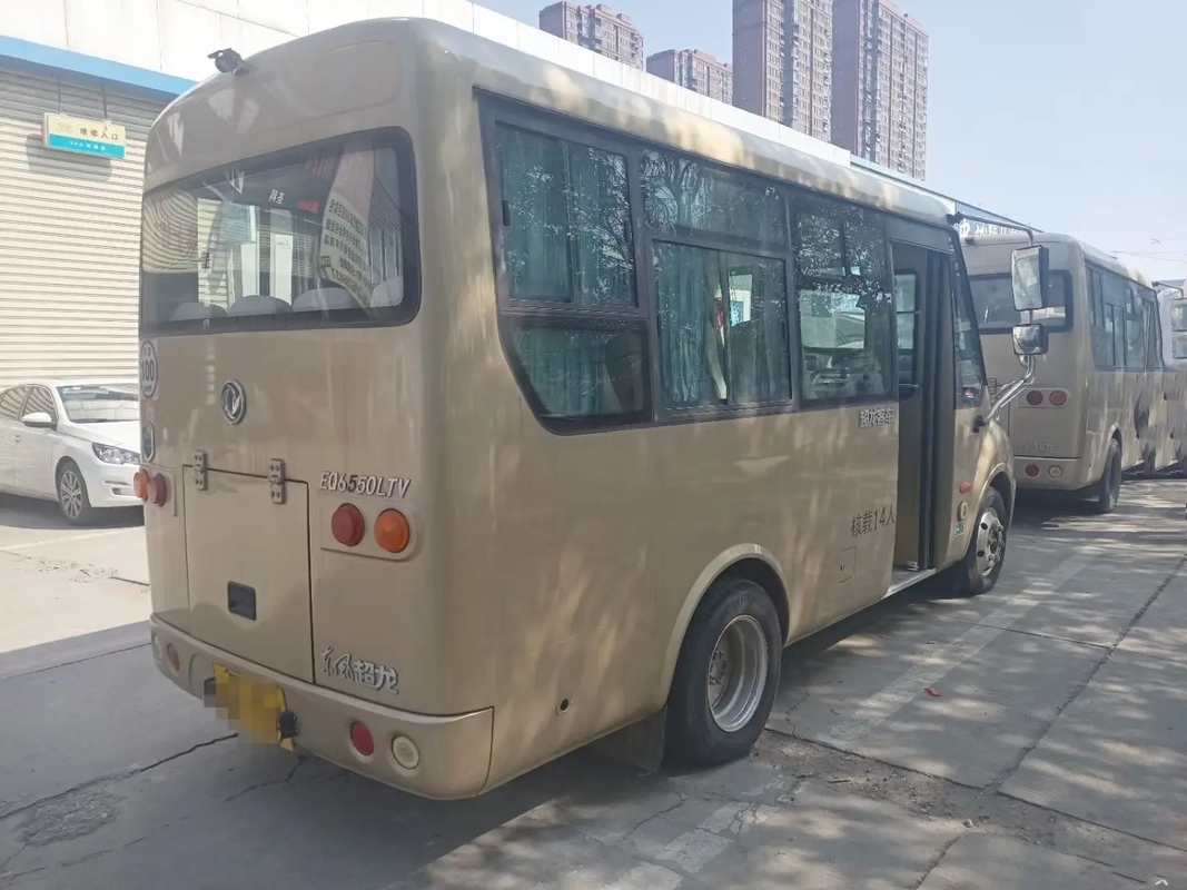 Подержанными автобус используемый местами Dongfeng ворот складчатости Мини Van Передн Двигателя мини EQ6550 Slidng Windows 14