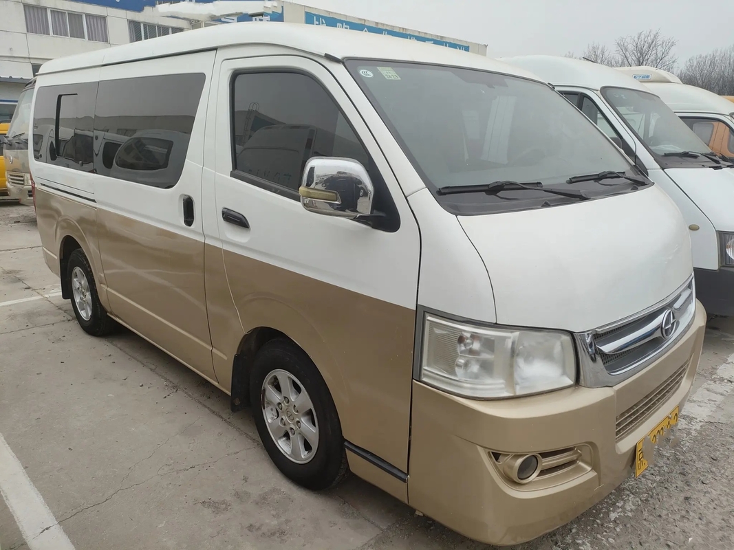 Использованный 12 местам LHD двигателя 12 фронта автобуса HKL6602 Dama Jiulong минибуса Seater подержанным
