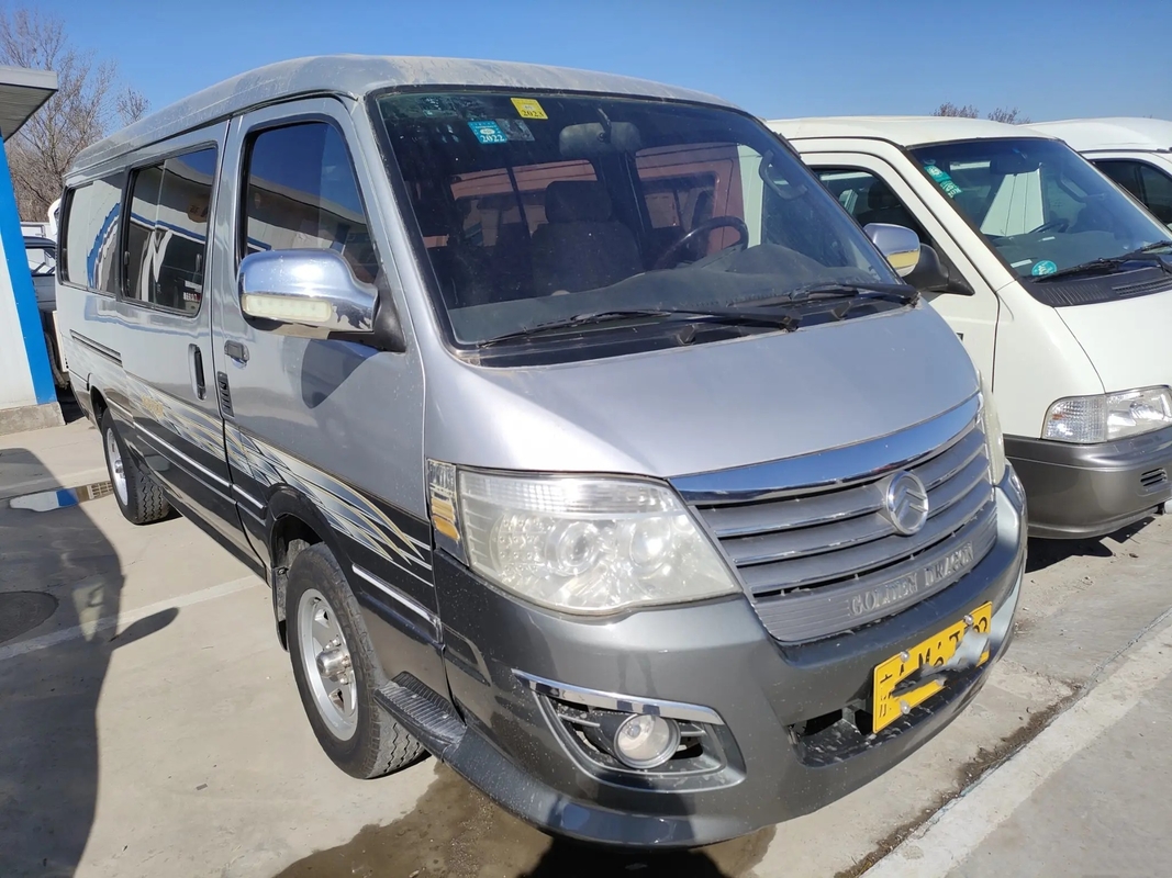 Используемый дракон Hiace XML6532 двигателя дизеля 14 мест сползая окна 14 кондиционера автобуса пассажира золотой