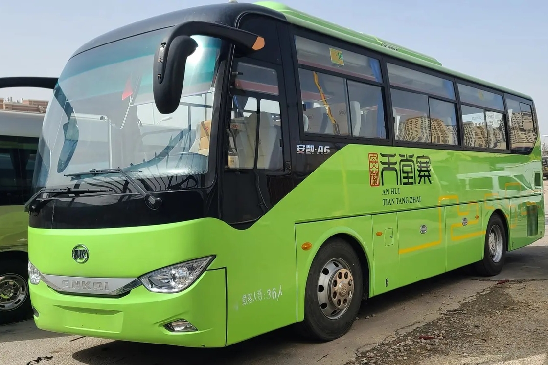 Используемый автобус HFF6909 Ankai двери мест сползая окна 36 двигателя Yuchai автобуса и тренера средний