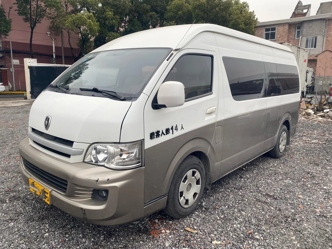 Используемый мини тренер дверь Jinbei Hiace SY6548 двигателя масла 2017 мест года 14 внешняя отбрасывая
