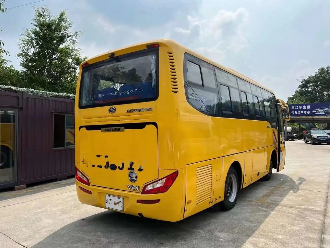 Используемый автобус XMQ6759 Kinglong руки сползая окна ручной передачи мест двигателя 33 Yuchai автобуса пассажира A/C 2-ой