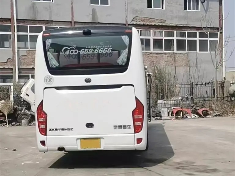 2-ые места тренера 48 руки 11 метр автобуса ZK6116 Uesd Yutong весны лист двигателя 280hp средней двери пассажира заднего