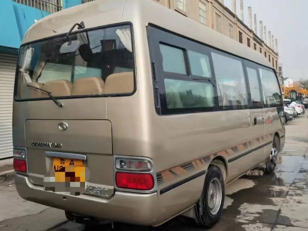 Подержанный двигатель 17 мест минибуса 19 Seater передний использовал дверь каботажного судна XMQ6606 Kinglong внешнюю отбрасывая