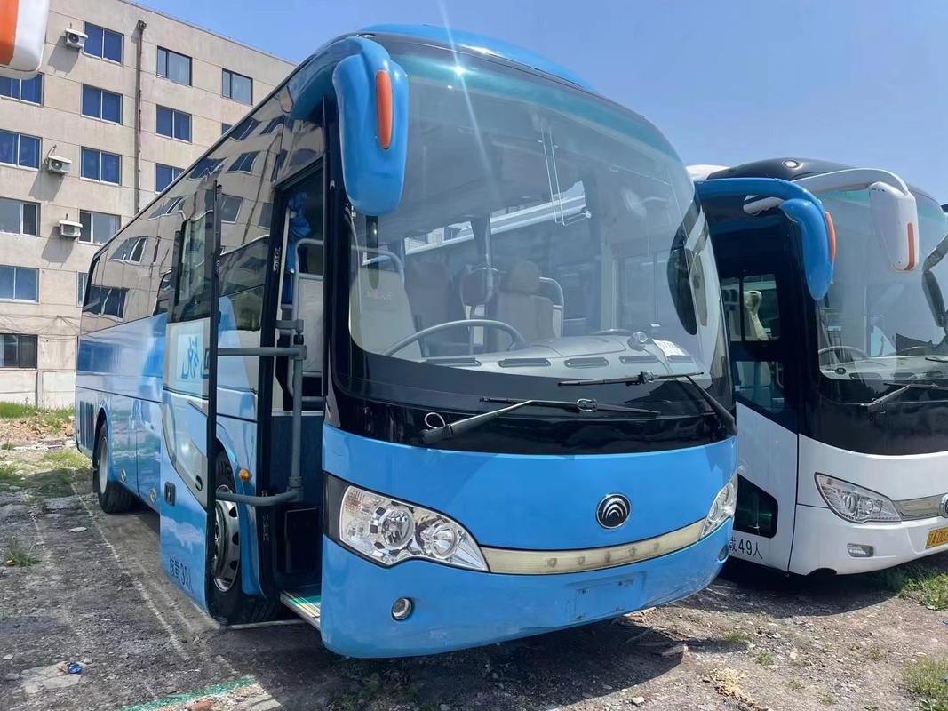 Используемый двигатель 245hp Yuchai мест автобуса и тренера 39 схват ZK6908 2015 детенышей двигателя голубого цвета года редкий