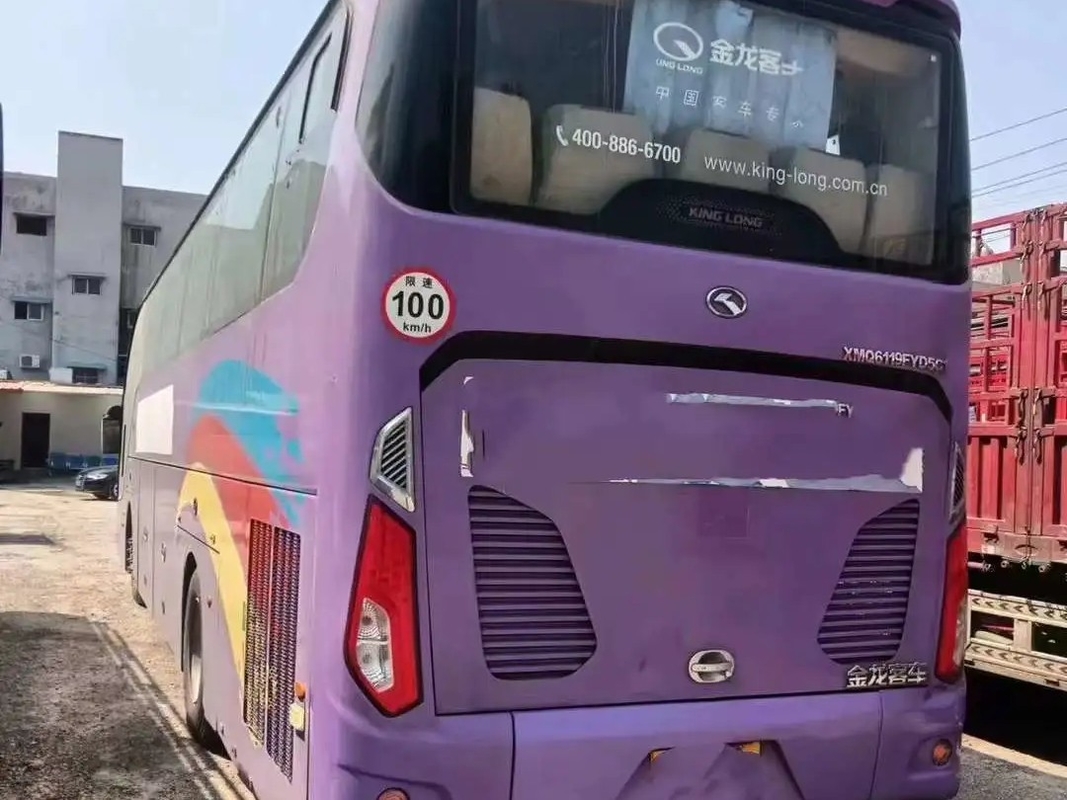 Используемая дверь Kinglong XMQ6119 кондиционера мест подвеса 54 воздушной подушки двигателя Weichai туристического автобуса одиночная