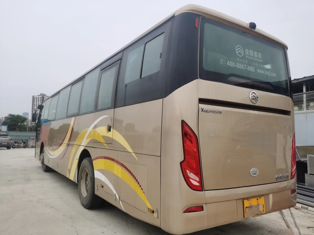 Двигатель 245hp Weichai мест автобуса 50 двигателя дизеля использовал золотую дверь весны лист дракона XML6112 одиночную с A/C