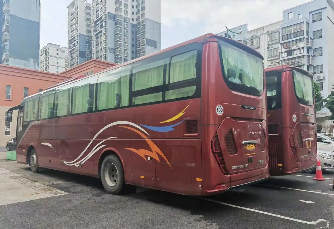 Используемый автобус перехода схват ZK6117 2021 двери подвеса 2 воздушной подушки тарельчатого тормоза мест двигателя 310hp 52 Yuchai года молодой