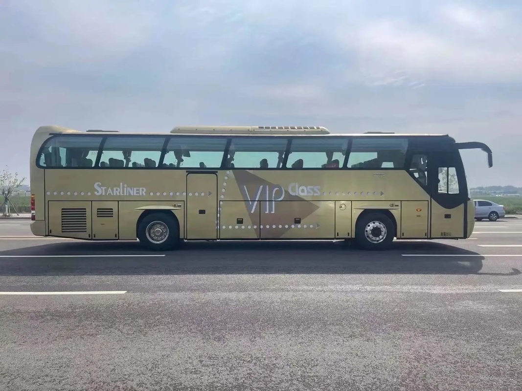 Используемая дверь пассажира коммерчески цвета двигателя 336hp Weichai мест автобуса 39 золотого средняя 12 метра автобуса BFC6120 Beifang
