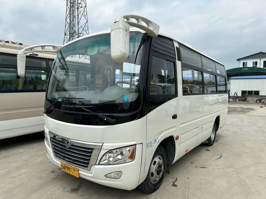 Используемый мини тренер 2018 окно автобуса DFA6601 Dongfeng мест двигателя 19 фронта кондиционера года сползая