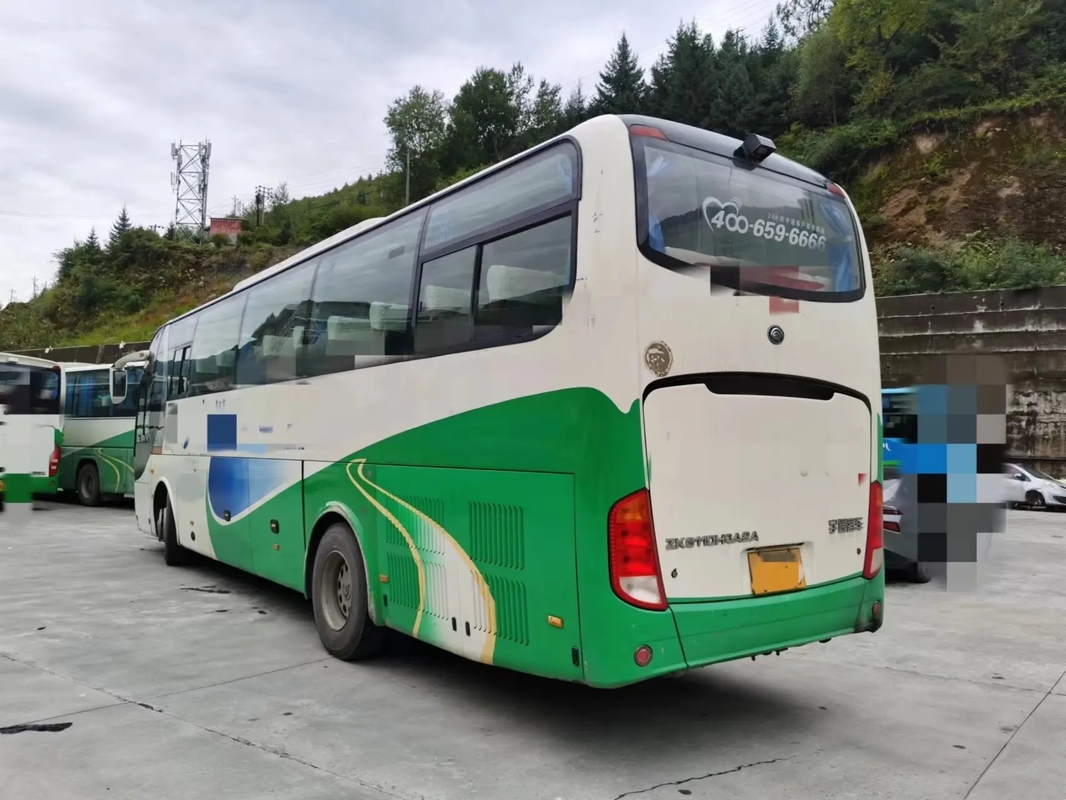 Используемый автобус ZK6110 LHD/RHD Yutong руки двигателя 310hp 2-ого Yuchai подвеса воздушной подушки ЕВРО IV мест тренера 43 автобуса